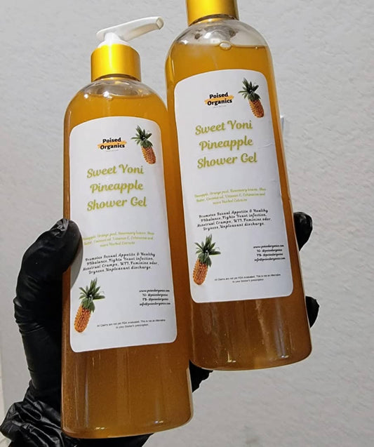 Sweet Yoni Pineapple Shower Gel.