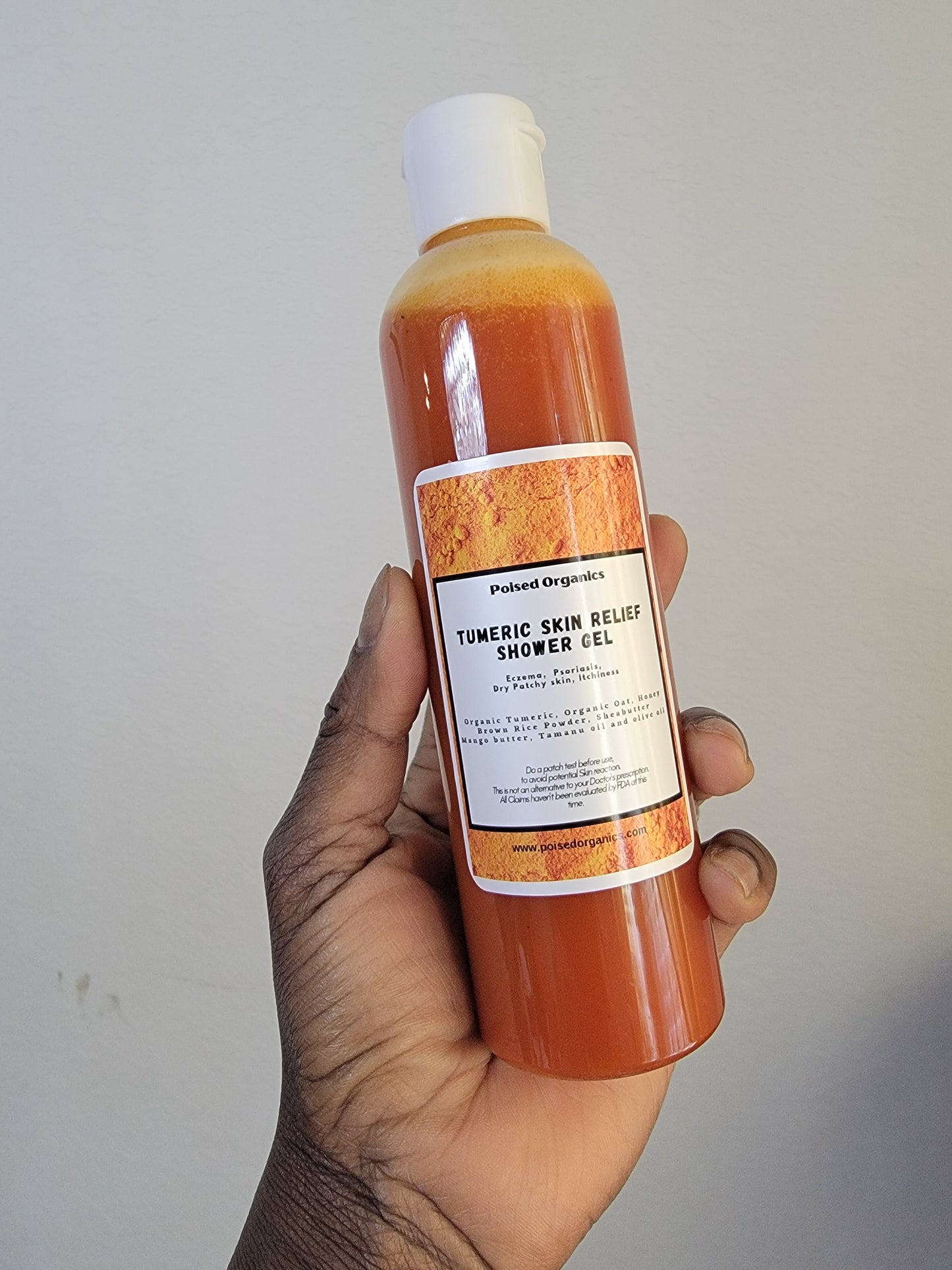 Tumeric Skin Relief Shower Gel 8oz