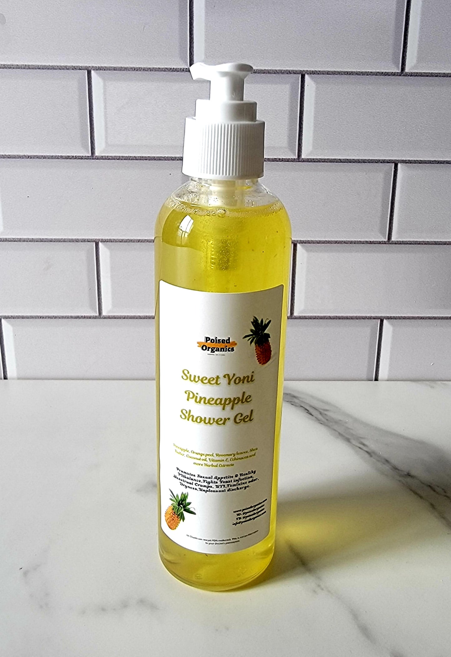 Sweet Yoni Pineapple Shower Gel.