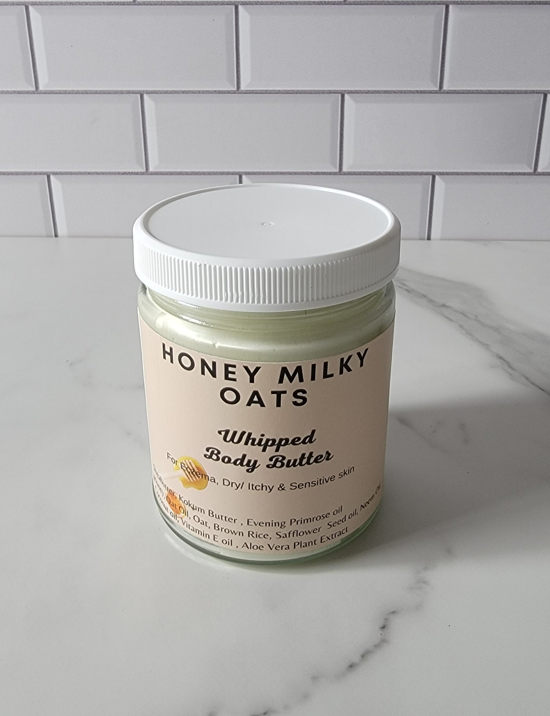 Honey Milky Oats Whipped Body Butter. 9 oz